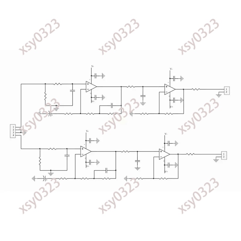 Hifi Amplifier Board - MMCF10 HiFi RIAA บอร์ดปรีแอมป์โฟโนสำหรับเครื่องเล่นแผ่นเสียง LP ชุดอุปกรณ์