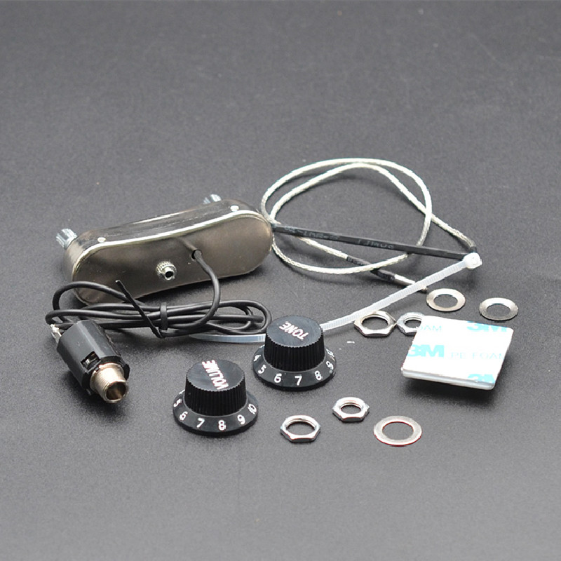 Passive Preamp - PS-700 พร้อม 500K 1V1T กีตาร์อะคูสติก ปรีแอมป์