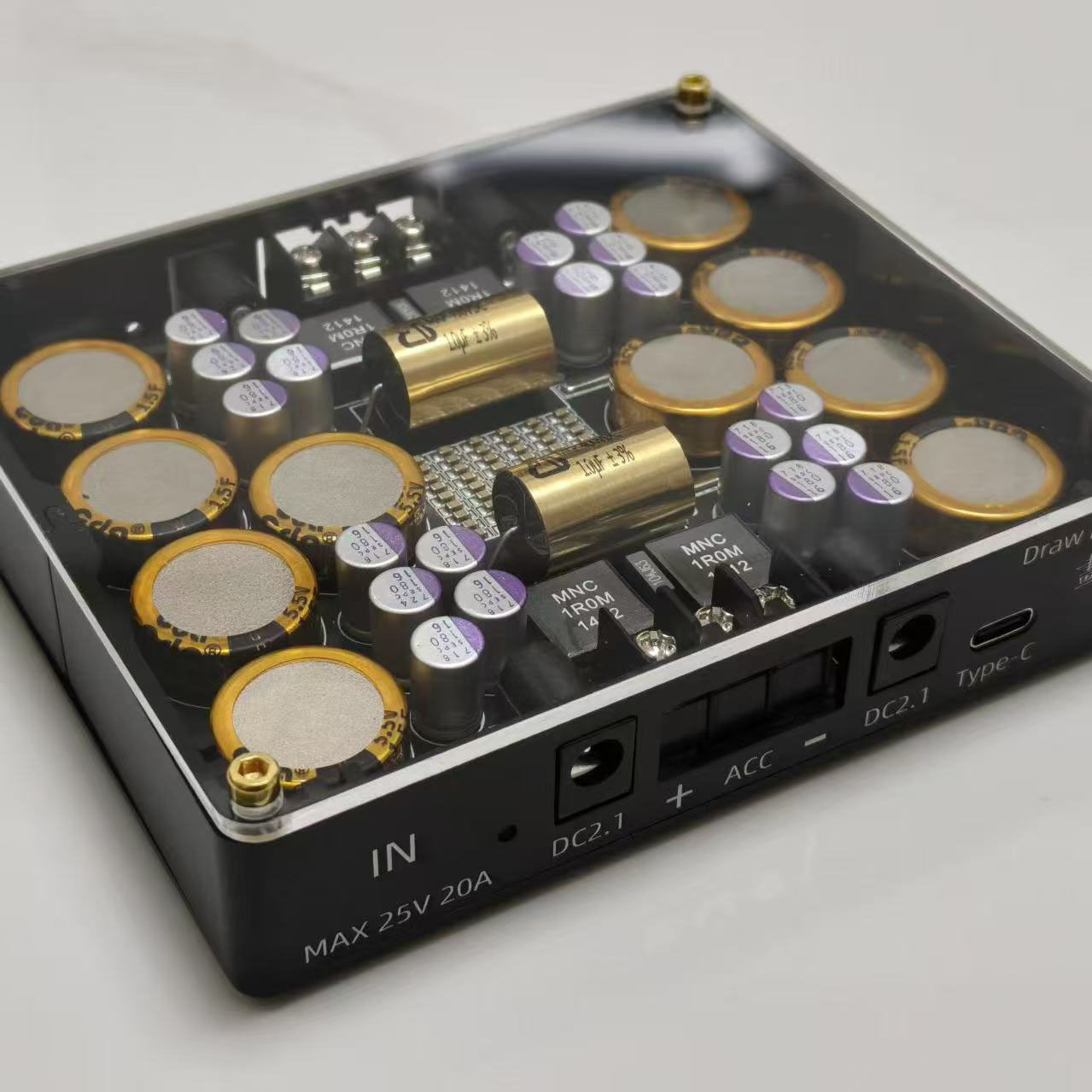 Audio Dac - Dragon Paint V2 เครื่องปรับปรุงคุณภาพเสียง HiFi พร้อมระบบกรองไฟฟ้ากระแสตรงสำหรับแอมพลิฟายเออร์