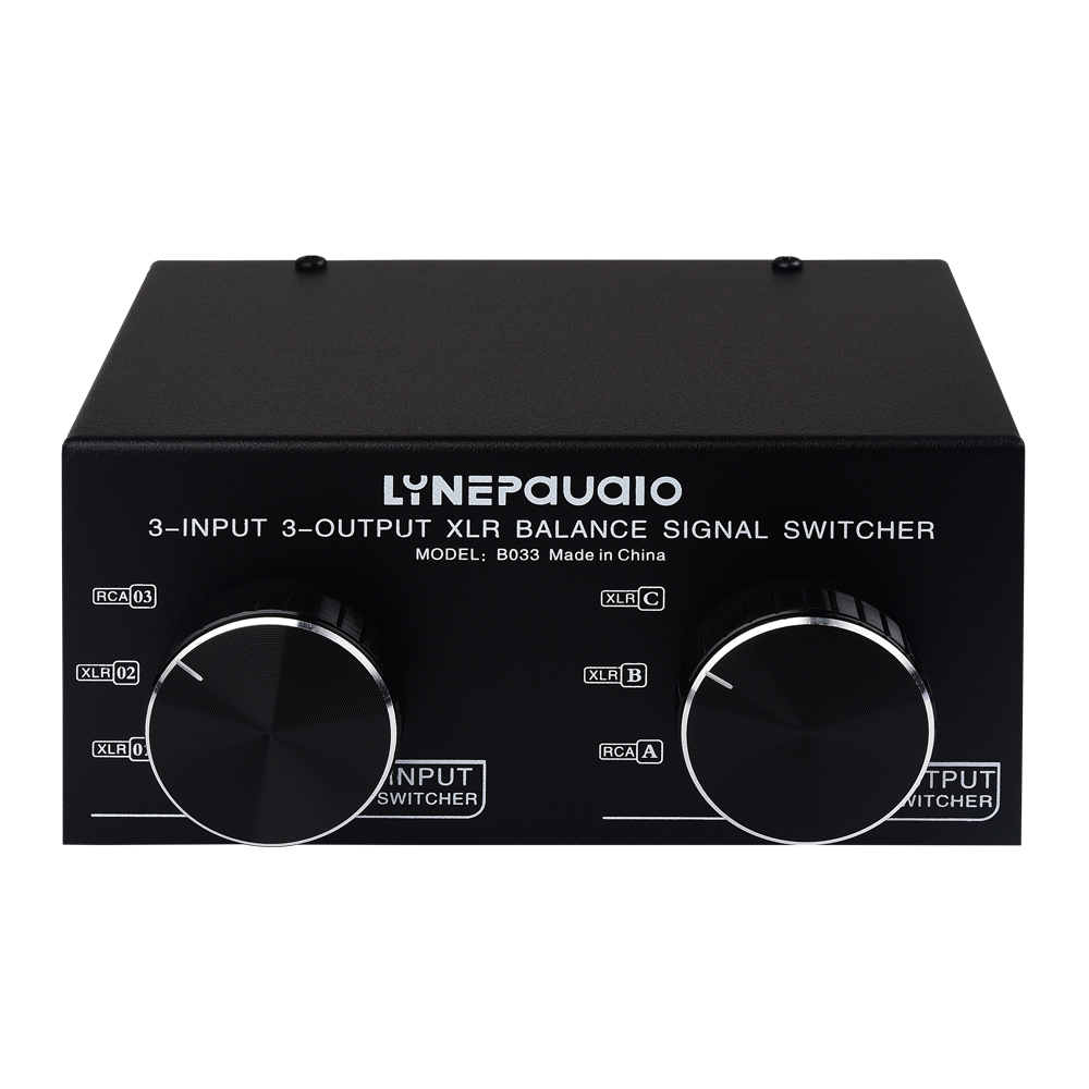 Passive Preamp - 3 In 3 Out ที่สมดุล XLR
