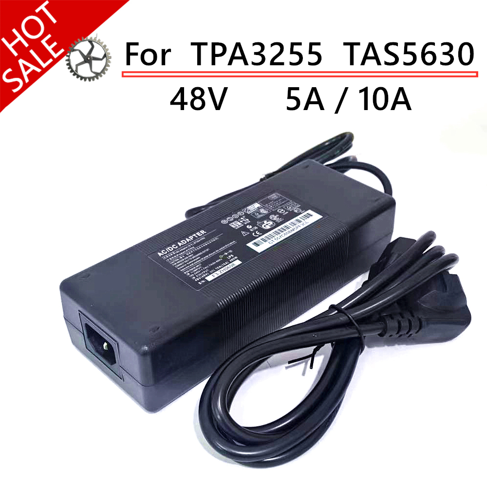 Es9018 Dac - 48V 10A/5A แหล่งจ่ายไฟ DC Charger เครื่องขยายเสียงอะแดปเตอร์สําหรับ