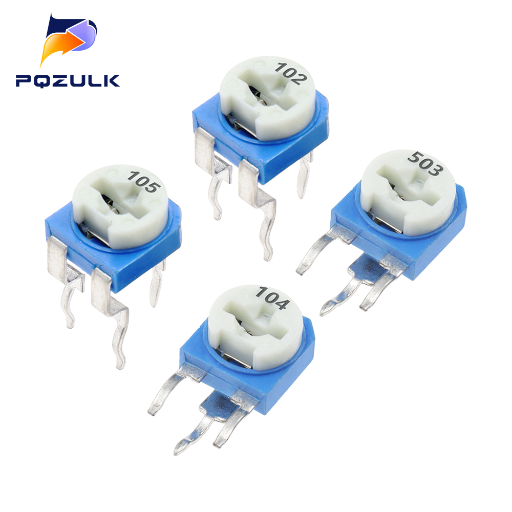 Potentiometer 10K - 10ชิ้น RM063 RM-065 100 200 500