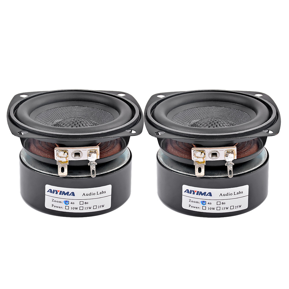 Es9018 Dac - AIYIMA 2Pcs 3นิ้วแบบพกพาลำโพง Altavoz Portatil 4