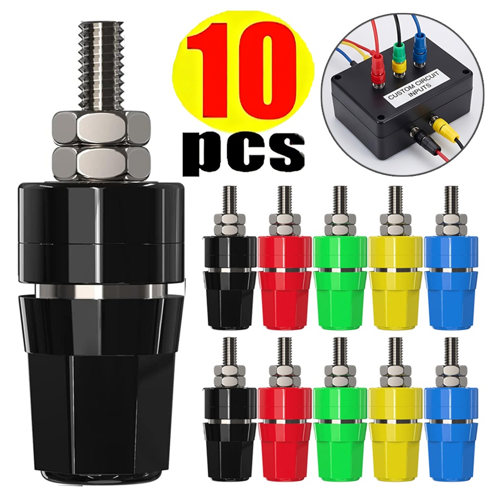 Banana Plug - หัวต่อแบบกล้วยขนาด 4 มม. พร้อมฉนวน สำหรับแปลงสายทดสอบ ใช้เชื่อมต่อแจ็ค