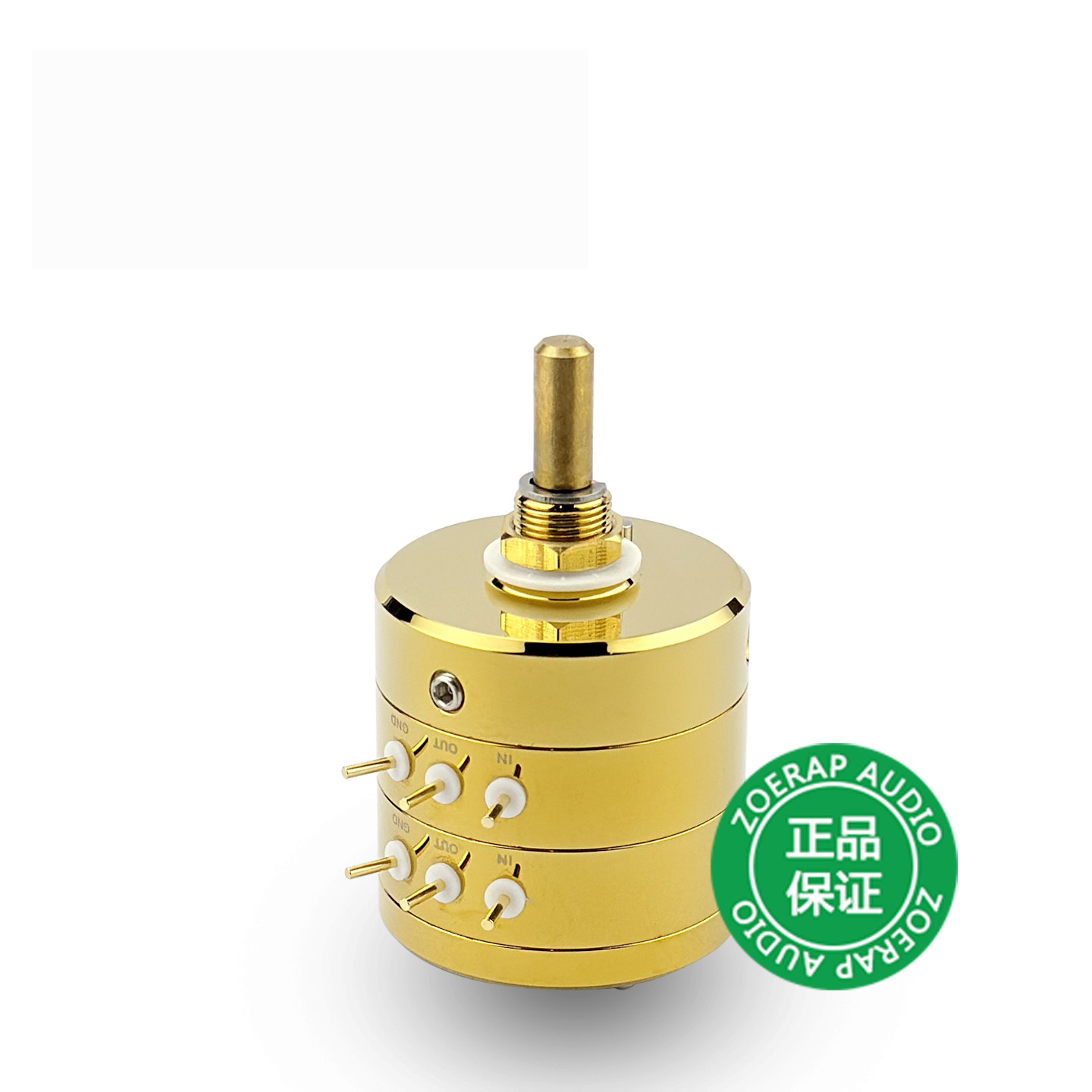Potentiometer 10K - โพเทนชิโอมิเตอร์ปรับระดับเสียง EIZZ 24 ระดับ สำหรับนักฟังเพลงระดับออดิโอไฟล์ พร้อมตัวต้านทาน