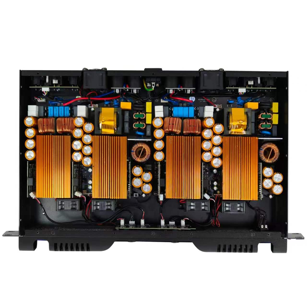 Speaker Driver - เครื่องขยายเสียงดิจิตอล 4*2000W 1U 2/4 แชนแนล สำหรับดีเจ