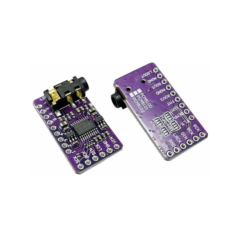 Pcm5102 - โมดูลเสียงดิจิตอล GY-PCM5102, บอร์ดถอดรหัส PCM5102A I2S ที่ใช้งานร่วมกับ
