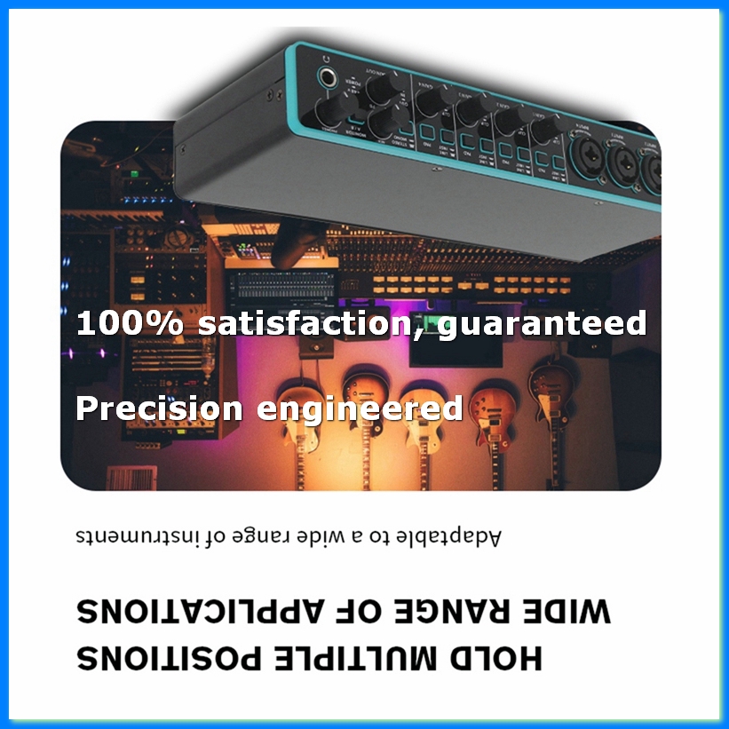 Usb Sound Card - อินเทอร์เฟซเสียง การ์ดเสียง ระดับมืออาชีพ อินเทอร์เฟซ USB สำหรับบันทึกเสียงในสตูดิโอ
