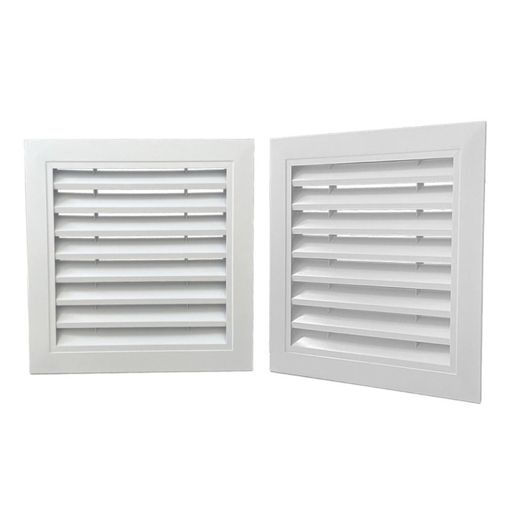 Ventilation Grille Aluminum - ตะแกรงระบายอากาศอะลูมิเนียมอัลลอยด์แบบใหม่ สีขาว รูปทรงสี่เหลี่ยม สำหรับบ้าน