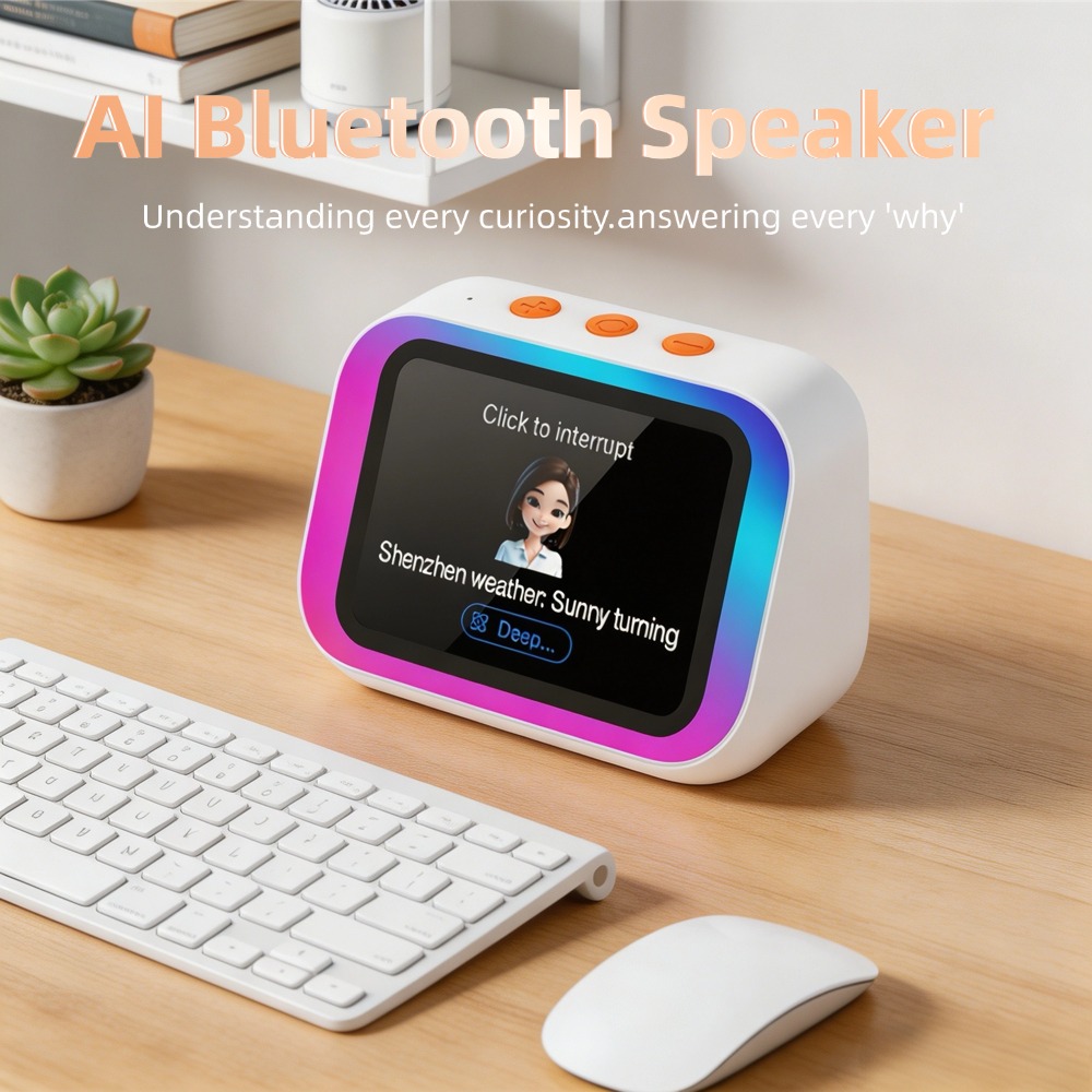 Full Range Speaker - ลำโพงบลูทูธ AI 5.4 พร้อมผู้ช่วยเสียง AI หน้าจอสัมผัส