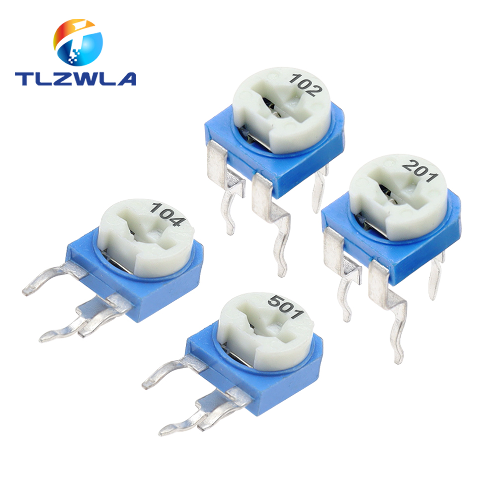 Potentiometer 10K - 20ชิ้นชุด RM065 RM-063 100 200 500