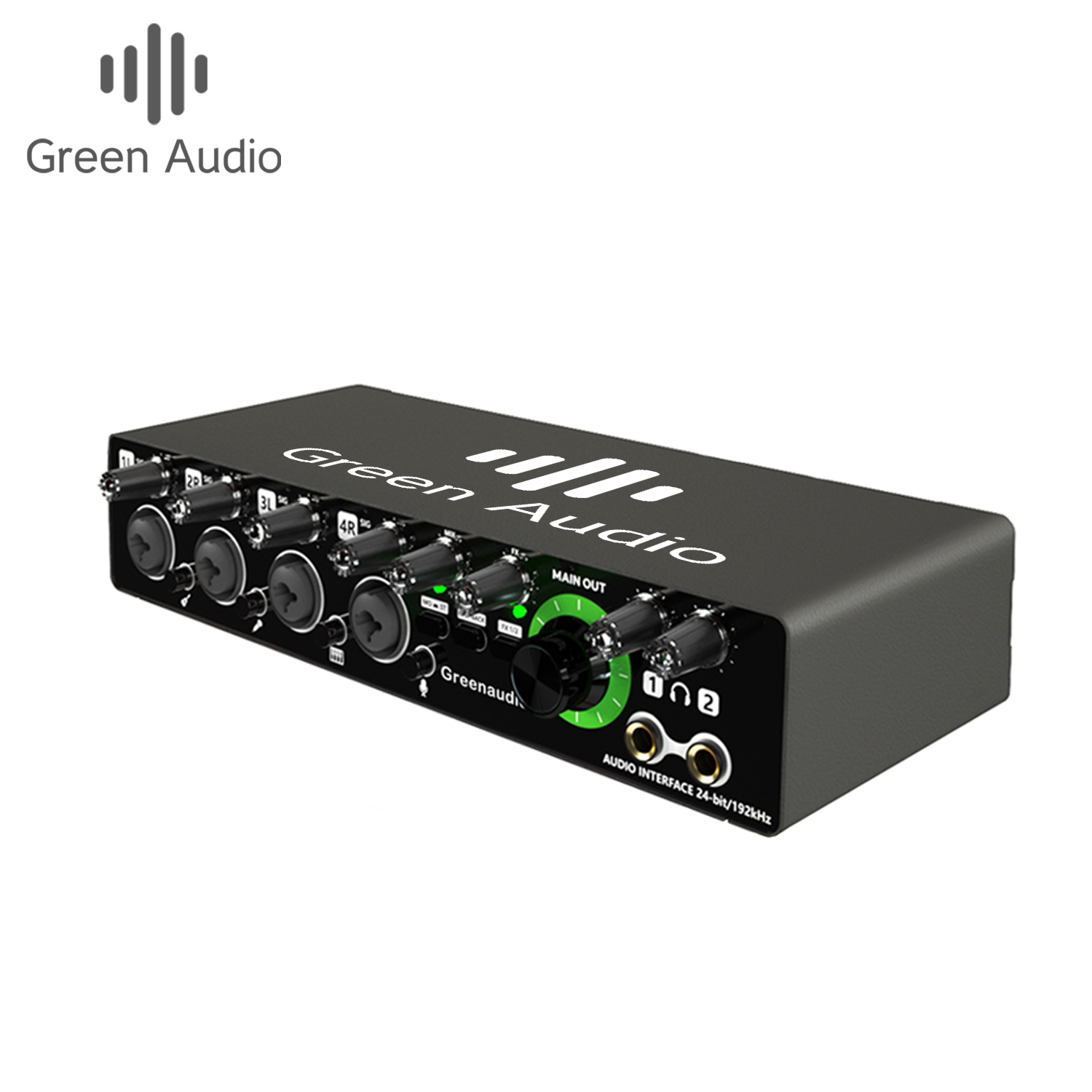 Usb Sound Card - การ์ดเสียง GAX-MD44 Green Audio USB Audio