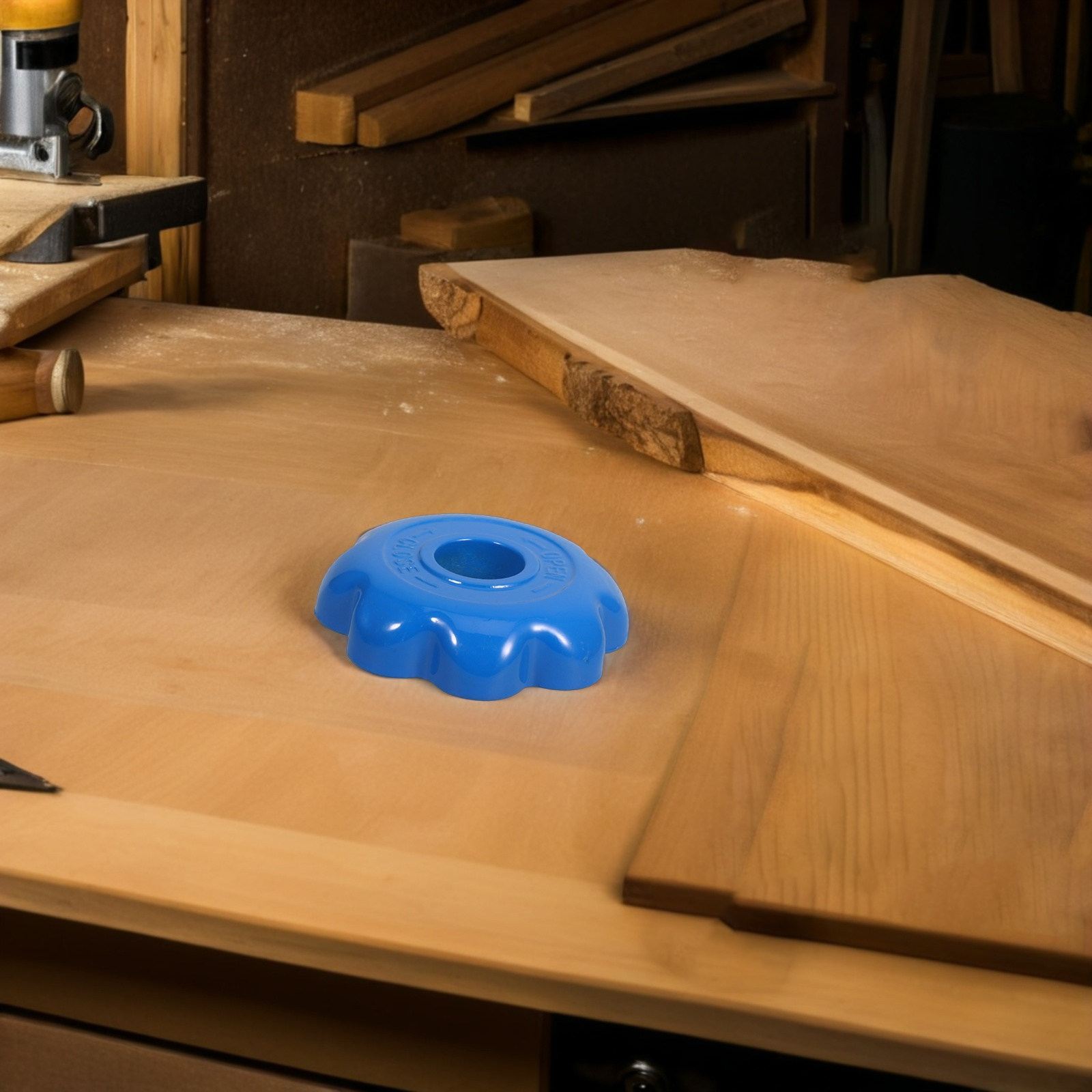 Knob Aluminum - 4 ชิ้น มือหมุนวาล์ว อะลูมิเนียมอัลลอย สำหรับเปลี่ยนมือจับวาล์วกระบอกสูบ ปุ่มควบคุมแก๊สอุตสาหกรรม