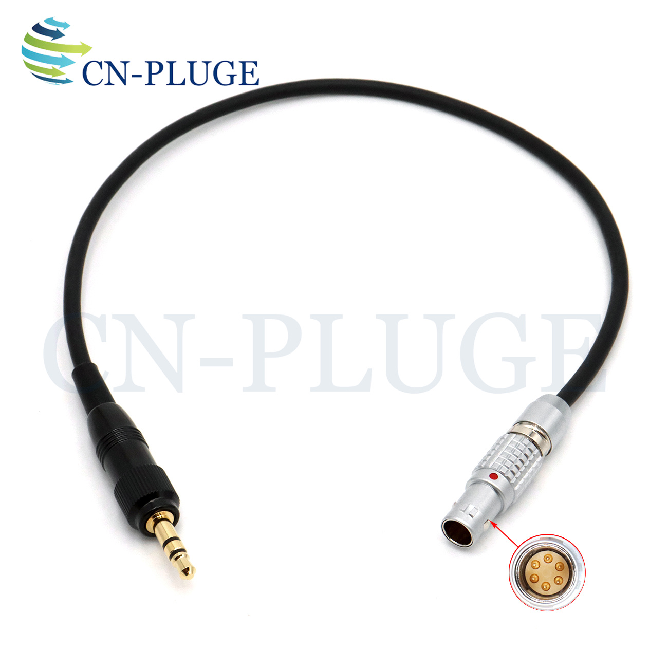 3.5 มม.TRS พร้อมล็อค 0B 6pin เ - Trs Cable บทวิจารณ์และราคา