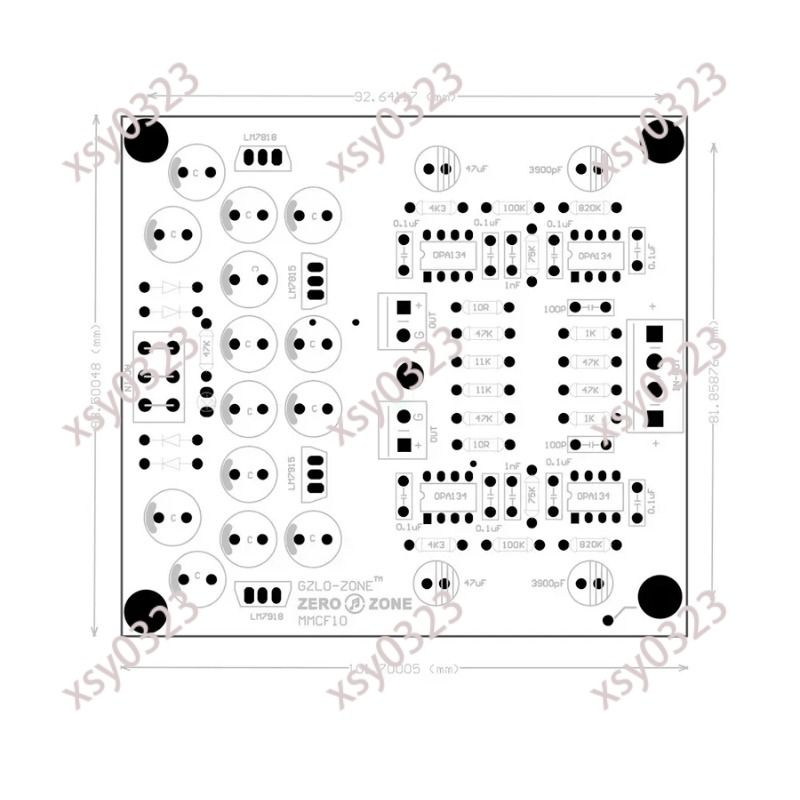 MMCF10 HiFi RIAA บอร์ดปรีแอมป์ - Hifi Amplifier Board บทวิจารณ์และราคา