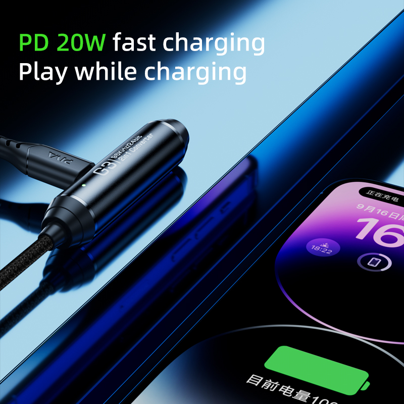สาย Piva 40 ซม. ตัวแปลงชาร์จเร - Audio Dac บทวิจารณ์และราคา