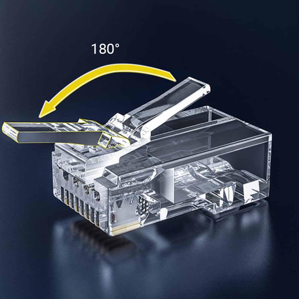 ขั้วต่อ RJ45 CAT6 แบบ Pass Thr - Rj45 Jack บทวิจารณ์และราคา