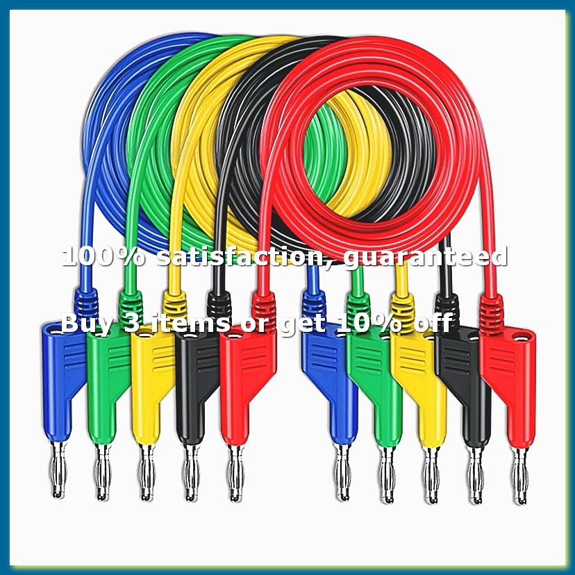 P1036 5 ชิ้น 4 มม. ปลั๊กกล้วยท - Banana Plug บทวิจารณ์และราคา