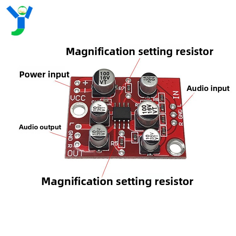 CHN 2027 Fever class AD828 บอร - Audio Amplifier Board บทวิจารณ์และราคา