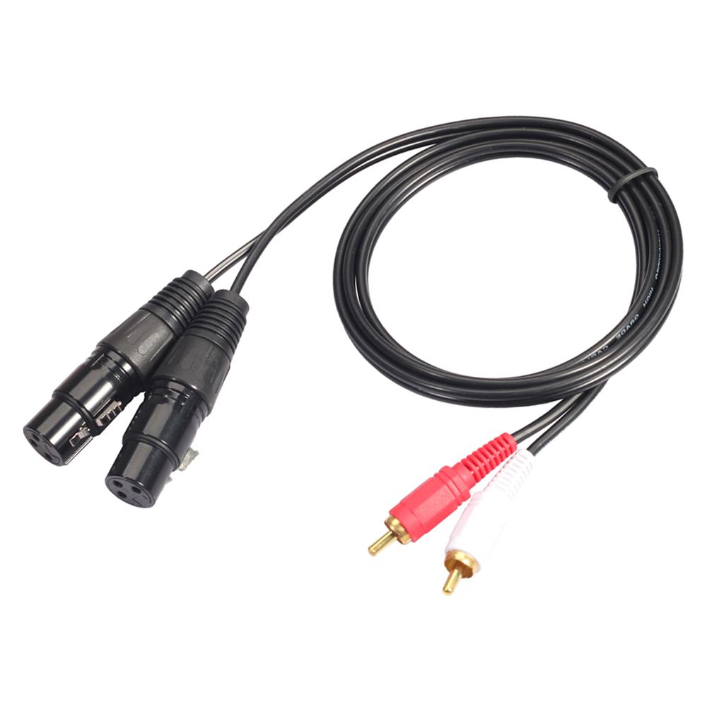 อะแดปเตอร์สายสัญญาณเสียง XLR R - Rca Cable บทวิจารณ์และราคา
