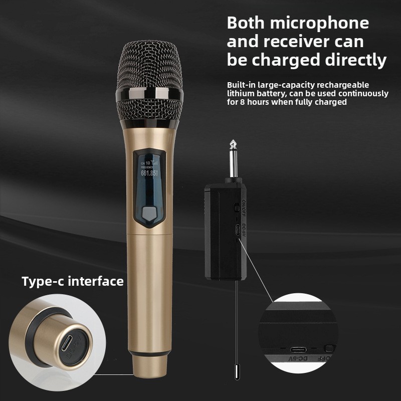 ไมโครโฟนไร้สาย 2 ช่อง UHF ไมโค - Ribbon Microphone บทวิจารณ์และราคา