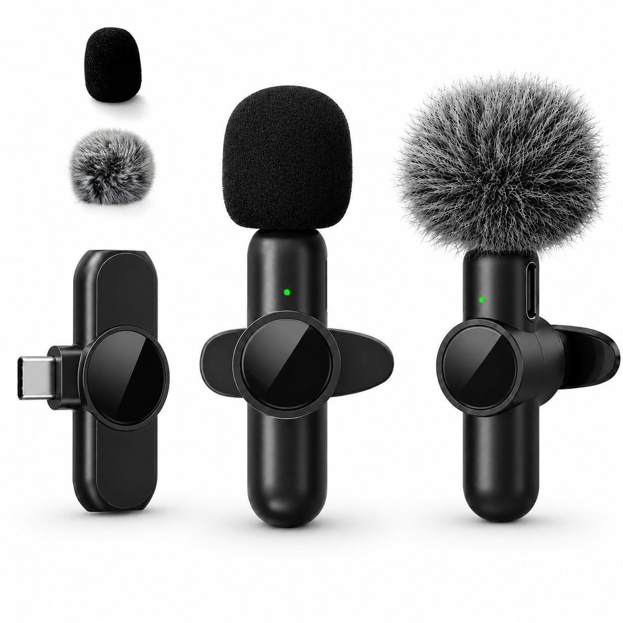 ไมโครโฟนไร้สายแบบหนีบปกเสื้อ,  - Condenser Microphone Kit บทวิจารณ์และราคา