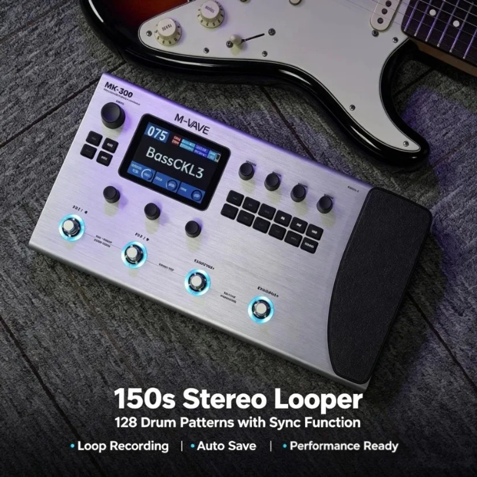 M-VAVE MK-300 โปรเซสเซอร์จำลอง - Audio Interface บทวิจารณ์และราคา