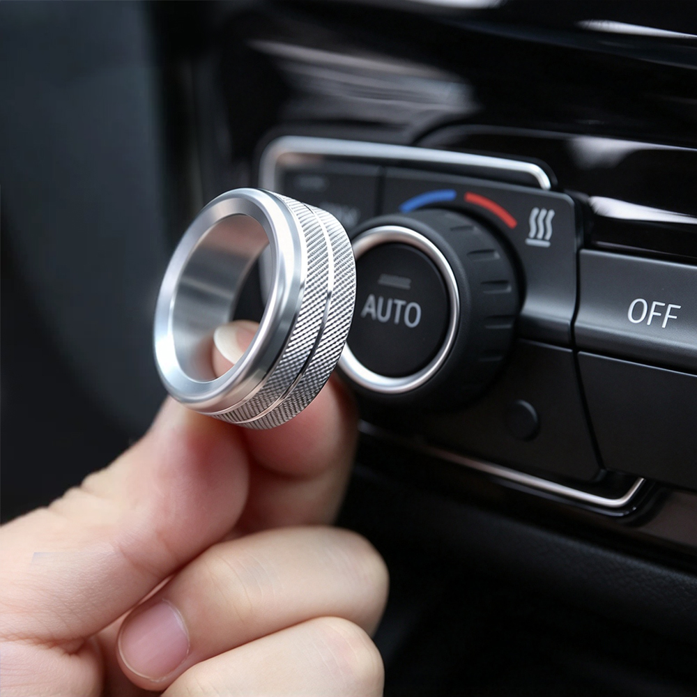 วงแหวนตกแต่งปุ่มปรับแอร์ อะลูม - Knob Aluminum บทวิจารณ์และราคา