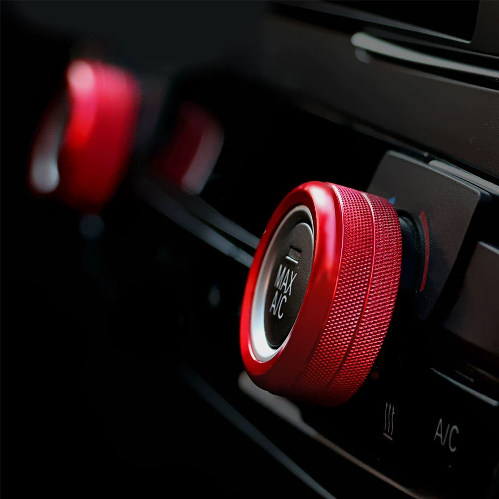 วงแหวนตกแต่งปุ่มปรับแอร์ อะลูม - Knob Aluminum บทวิจารณ์และราคา