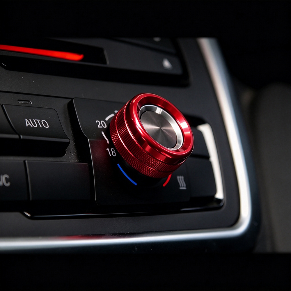 วงแหวนตกแต่งปุ่มปรับแอร์ อะลูม - Knob Aluminum บทวิจารณ์และราคา