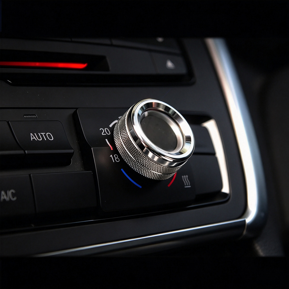 วงแหวนตกแต่งปุ่มปรับแอร์ อะลูม - Knob Aluminum บทวิจารณ์และราคา