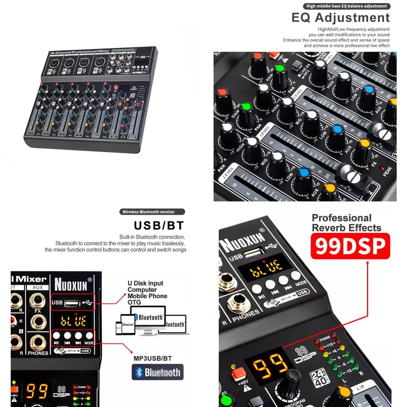 เครื่องผสมเสียง บอร์ดเสียง คอน - Audio Interface บทวิจารณ์และราคา