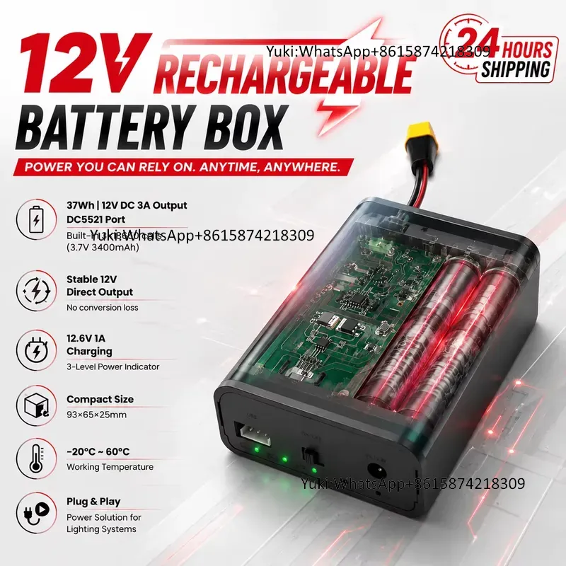 ระบบไฟ LED แบบชาร์จไฟได้ 12V พ - Speaker Kit บทวิจารณ์และราคา