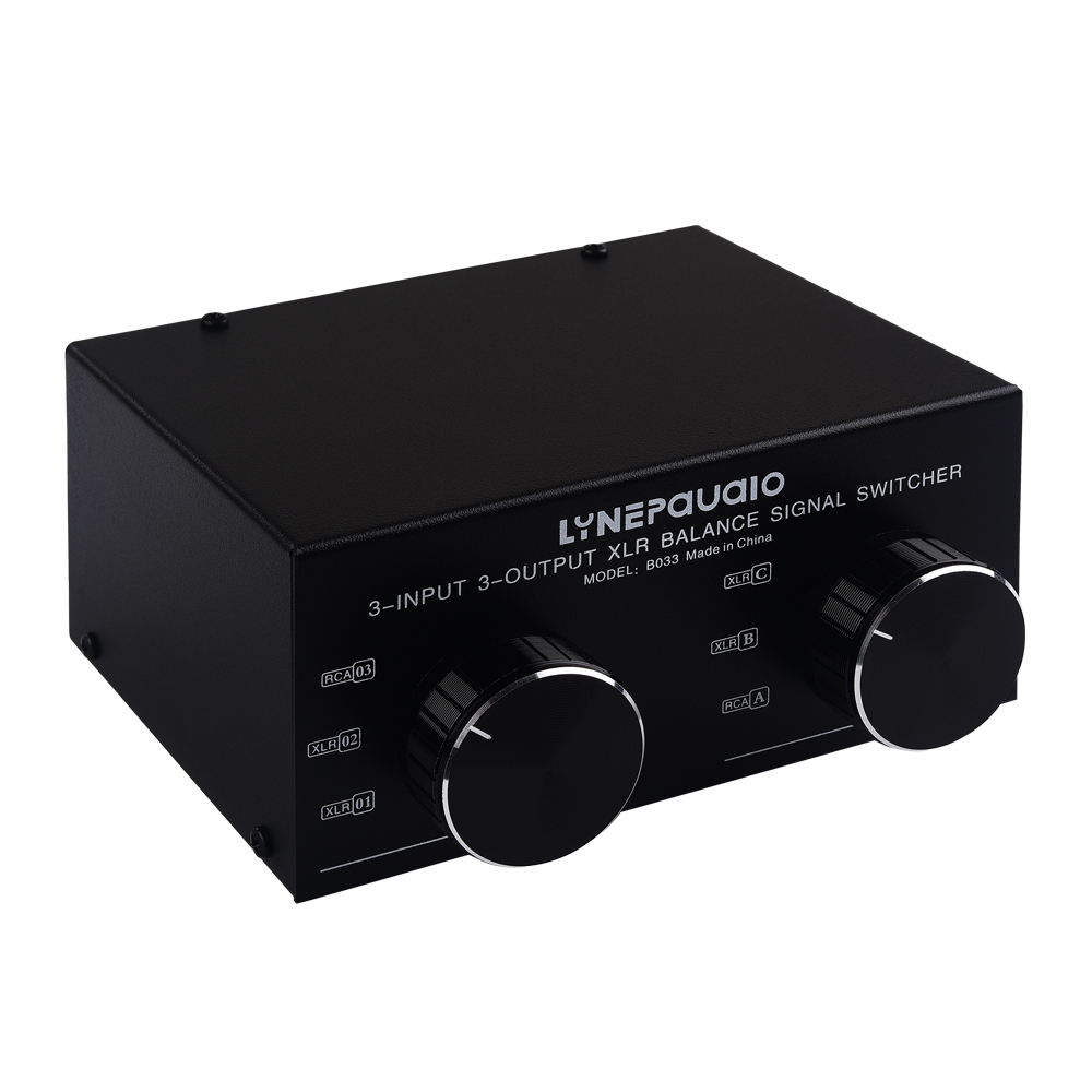 3 In 3 Out ที่สมดุล XLR สัญญาณ - Passive Preamp บทวิจารณ์และราคา