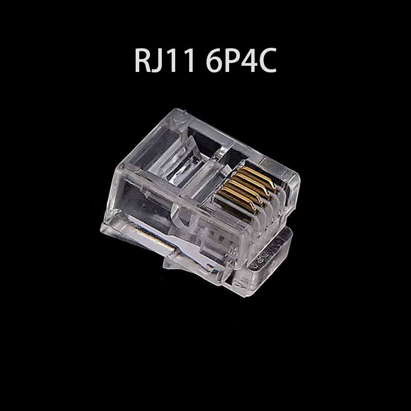 20/50/100PCS RJ11 6P2C 6P4C 6P - Rj45 Jack บทวิจารณ์และราคา