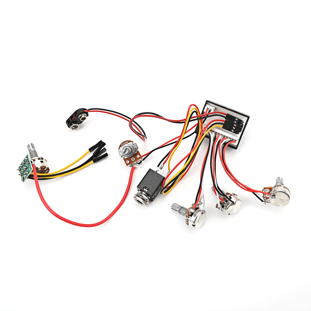 วงจรพรีแอมป์เบส3แบนด์แบบแอคทีฟ - Passive Preamp บทวิจารณ์และราคา