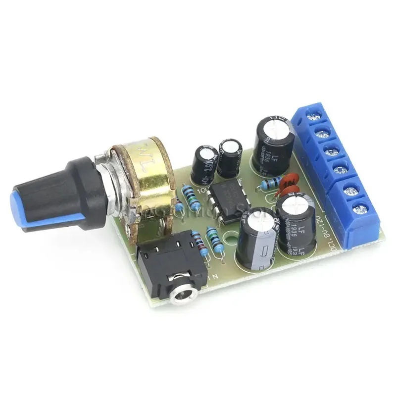 TDA2822 TDA2822M บอร์ดแอมพลิฟา - Audio Amplifier Board บทวิจารณ์และราคา