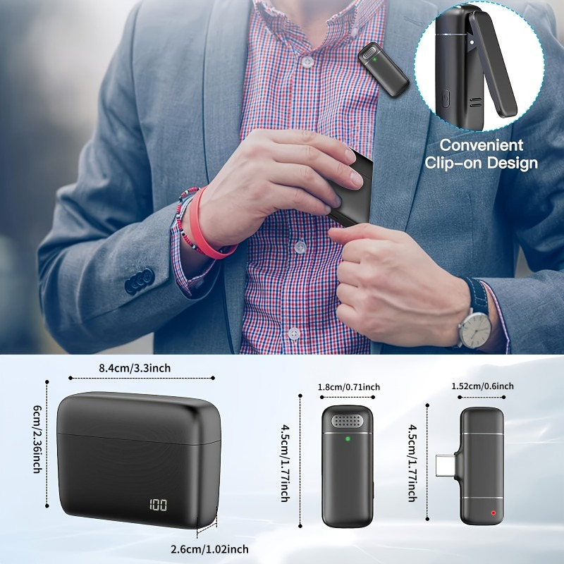 ไมโครโฟนแบบหนีบเสื้อไร้สาย พร้ - Condenser Microphone Kit บทวิจารณ์และราคา