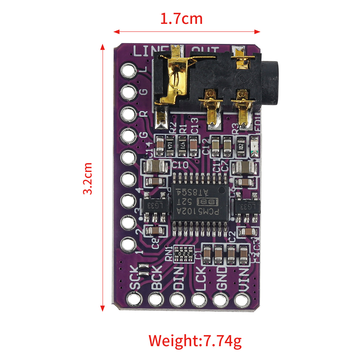 XCW อินเทอร์เฟซ I2S PCM5102A D - Pcm5102 บทวิจารณ์และราคา