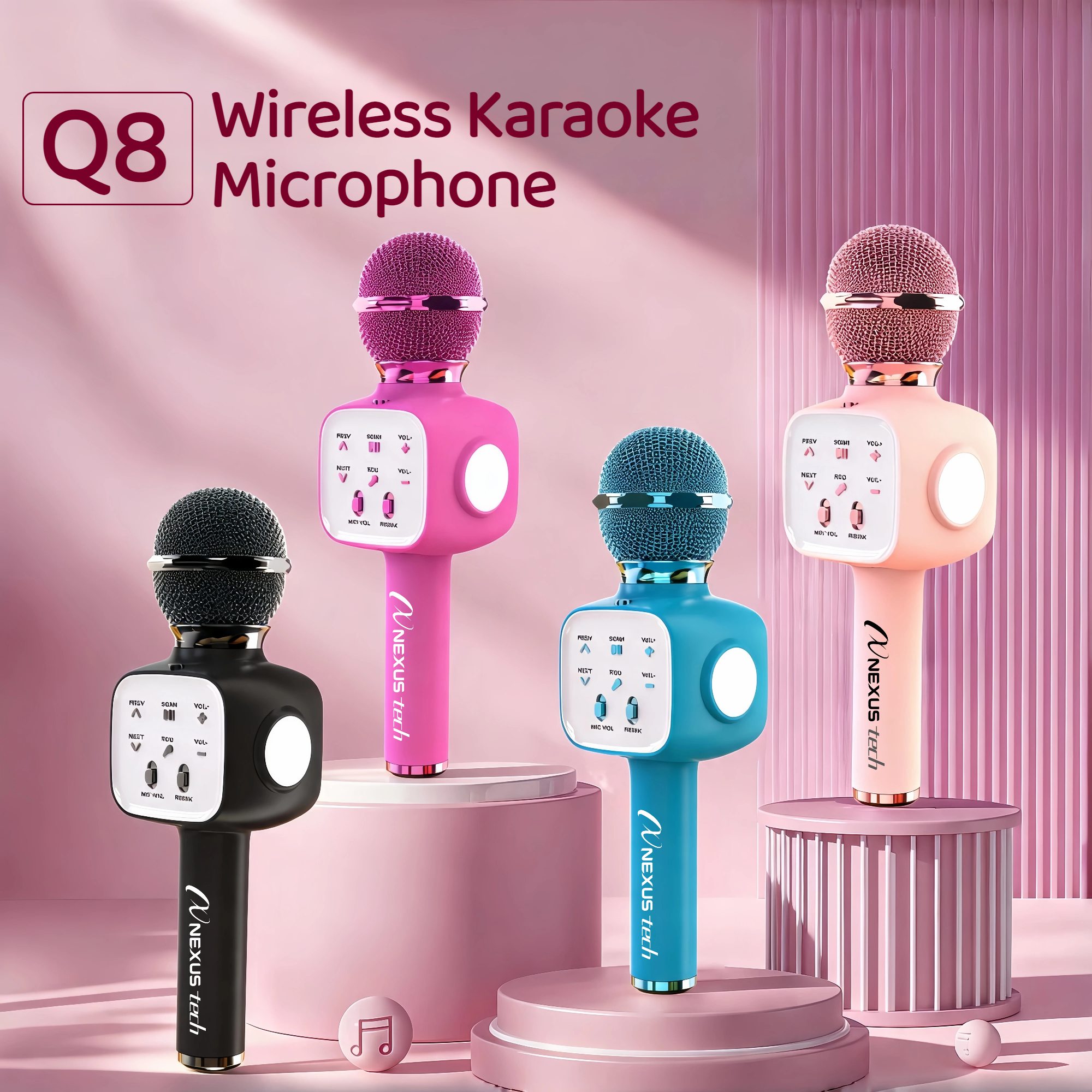 ไมโครโฟนคาราโอเกะไร้สาย Blueto - Condenser Microphone Kit บทวิจารณ์และราคา