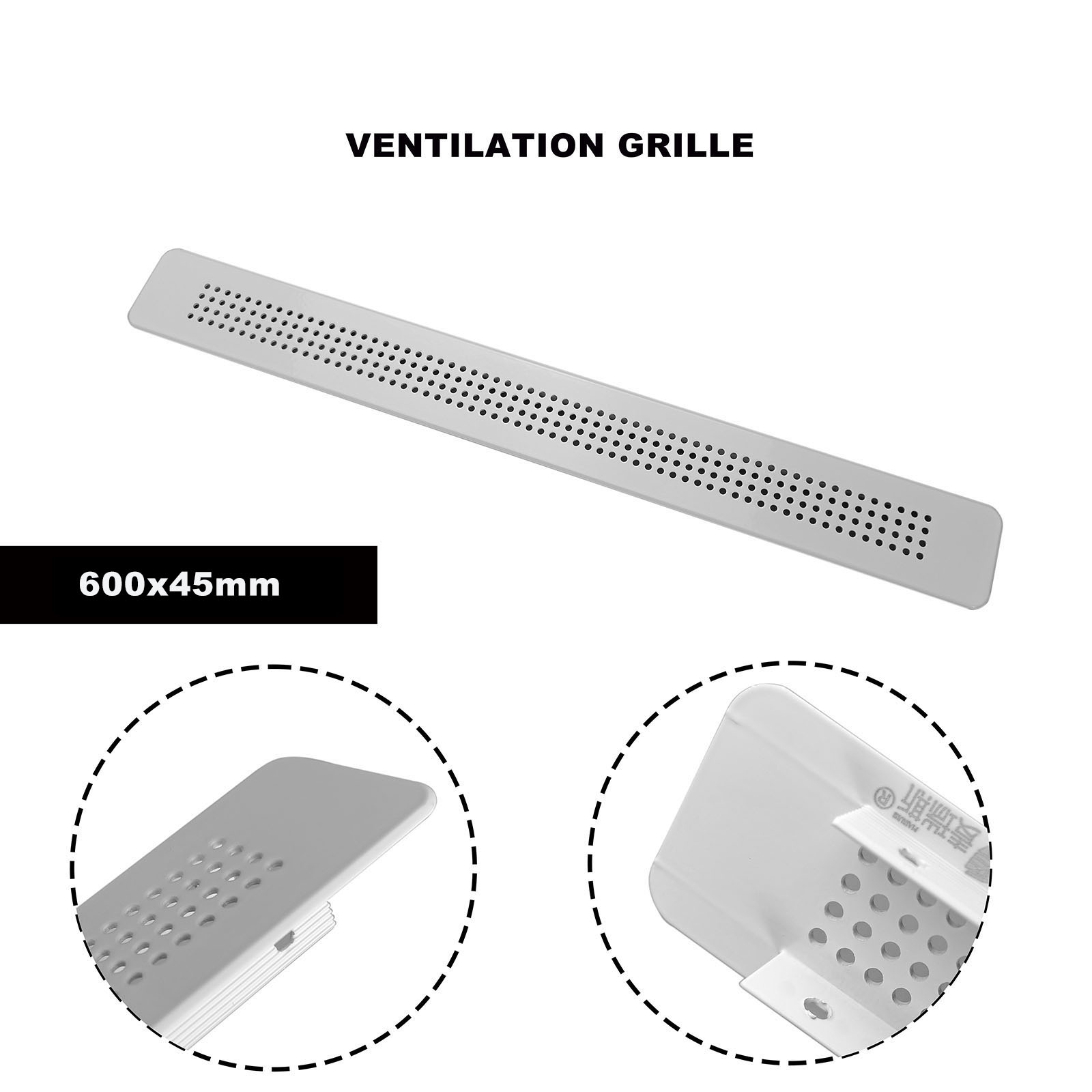 ตะแกรงระบายอากาศ ตะแกรงระบายอา - Ventilation Grille Aluminum บทวิจารณ์และราคา