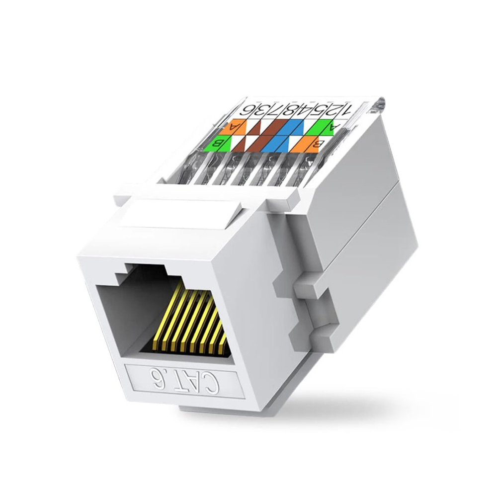 ขั้วต่อโมดูลอีเธอร์เน็ต Cat6 แ - Rj45 Jack บทวิจารณ์และราคา