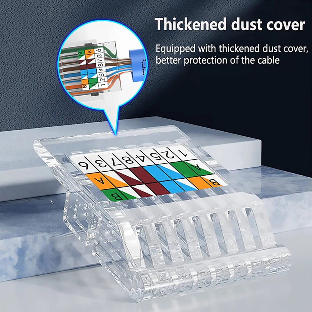 ขั้วต่อโมดูลอีเธอร์เน็ต Cat6 แ - Rj45 Jack บทวิจารณ์และราคา