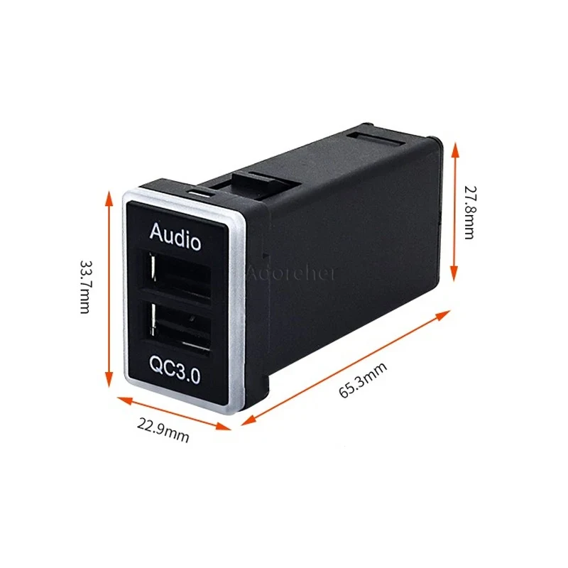 1 PC Fast Car Charger เสียง QC - Audio Interface บทวิจารณ์และราคา