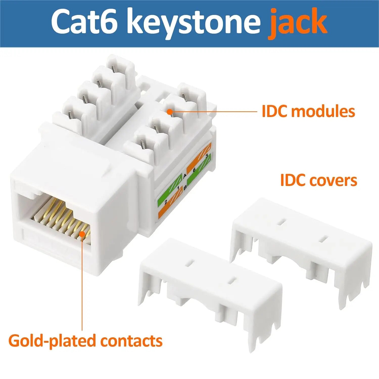 ZoeRax ชุด 10 ชิ้น แจ็คคีย์สโต - Rj45 Jack บทวิจารณ์และราคา