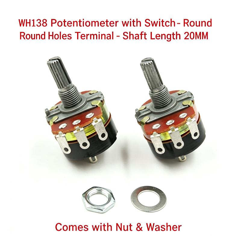 WH138-1 ตัวปรับความเร็วแบบปรับ - Potentiometer 10K บทวิจารณ์และราคา