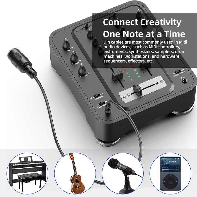 สายแปลง MIDI Din 5 เป็น 3.5 มม - Trs Cable บทวิจารณ์และราคา