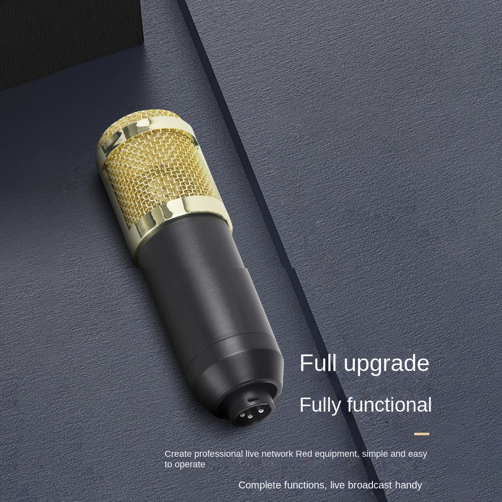 ชุดไมโครโฟนคอนเดนเซอร์ BM800 ส - Condenser Microphone Kit บทวิจารณ์และราคา