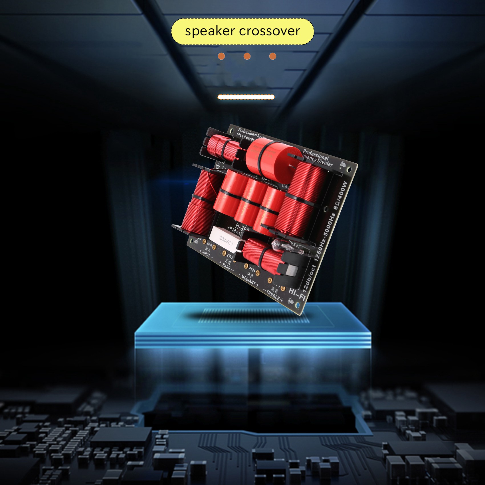 Excellent-400W 3 Way Crossover - Speaker Crossover บทวิจารณ์และราคา