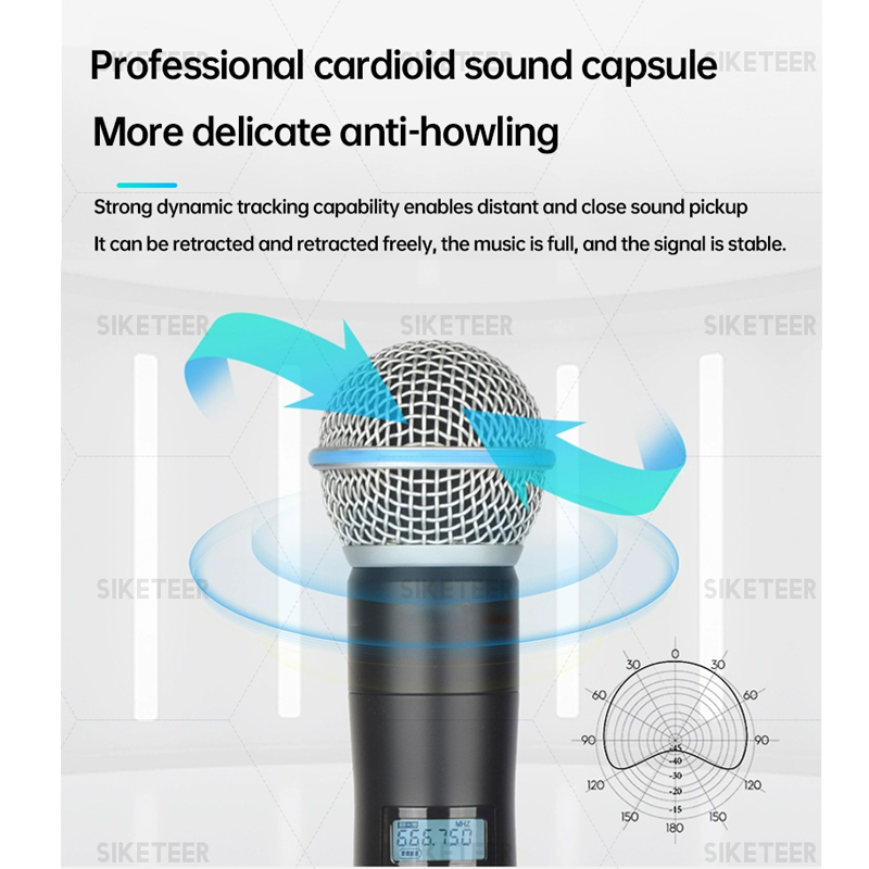 ไมโครโฟนไร้สาย UHF ระดับมืออาช - Condenser Microphone Kit บทวิจารณ์และราคา